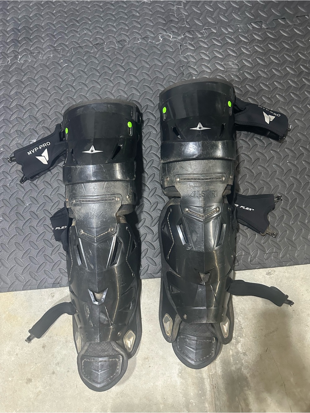 All Star MVP Pro Youth Catcher Leg Guards